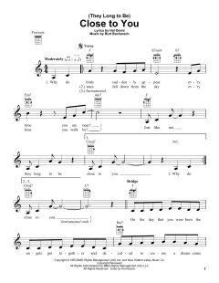 (They Long To Be) Close To You von The Carpenters (Download) 