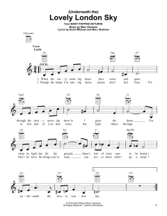 (Underneath The) Lovely London Sky von Lin-Manuel Miranda (Download) 