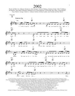 2002 von Anne-Marie (Download) 