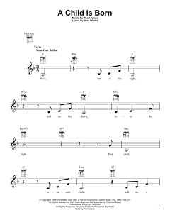 A Child Is Born von Thad Jones (Download) 