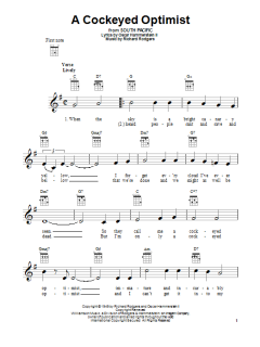 A Cockeyed Optimist von Richard Rodgers (Download) 