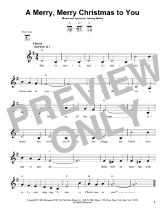 A Merry, Merry Christmas To You von Johnny Marks (Download) 