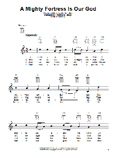 A Mighty Fortress Is Our God von Martin Luther (Download) 