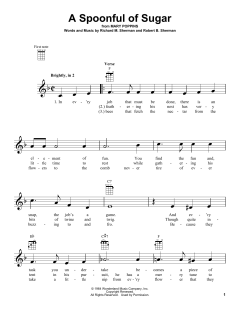 A Spoonful Of Sugar von Robert Bernard Sherman (Download) 
