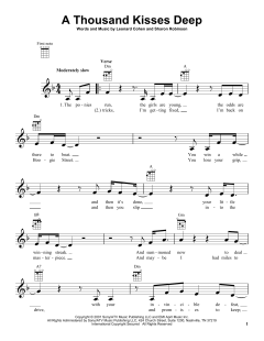 A Thousand Kisses Deep von Leonard Cohen (Download) 