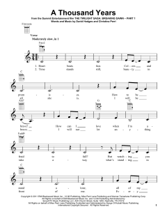 A Thousand Years von Christina Perri (Download) 