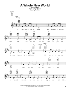 A Whole New World von Tim Rice (Download) 
