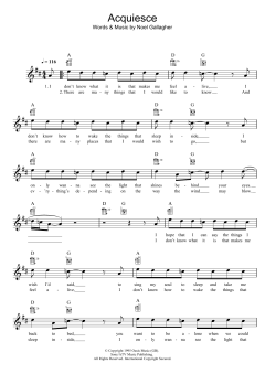 Acquiesce (Download) 