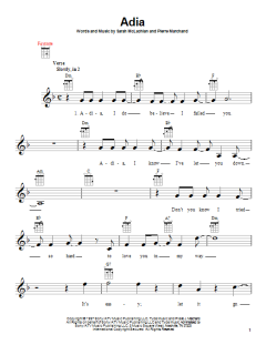 Adia von Sarah McLachlan (Download) 