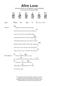 Afire Love von Ed Sheeran (Download) 