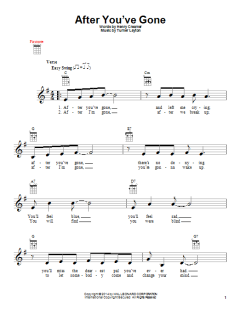 After You've Gone von Sophie Tucker (Download) 