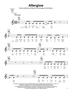 Afterglow von Ed Sheeran (Download) 