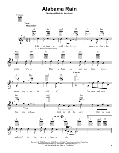 Alabama Rain von Jim Croce (Download) 