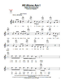 All Alone Am I von Brenda Lee (Download) 