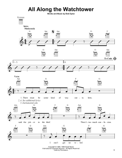 All Along The Watchtower von Bob Dylan (Download) 