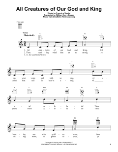 All Creatures Of Our God And King von William Henry Draper (Download) 