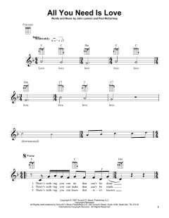 All You Need Is Love von The Beatles (Download) 