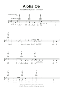 Aloha Oe von Queen Liliuokalani (Download) 