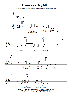 Always On My Mind von Elvis Presley (Download) 