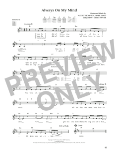 Always On My Mind von Elvis Presley (Download) 