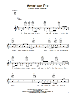 American Pie von Don McLean (Download) 