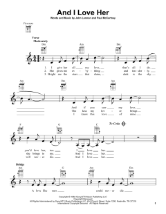 And I Love Her von The Beatles (Download) 