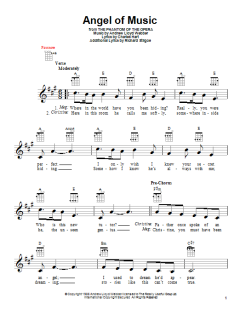 Angel Of Music von Andrew Lloyd Webber (Download) 