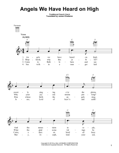 Angels We Have Heard On High von James Chadwick (Download) 