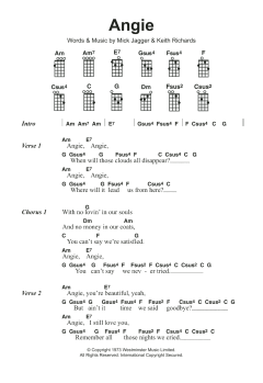 Angie von The Rolling Stones (Download) 