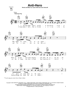 Anti-Hero von Taylor Swift (Download) 