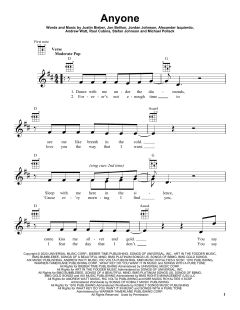 Anyone von Justin Bieber (Download) 