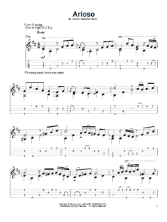 Arioso von Johann Sebastian Bach (Download) 