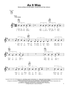 As It Was von Harry Styles (Download) 