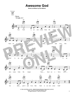 Awesome God von Rich Mullins (Download) 