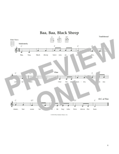 Baa Baa Black Sheep von Traditional (Download) 