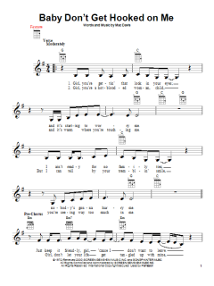 Baby Don't Get Hooked On Me von Mac Davis (Download) 