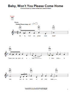 Baby, Won't You Please Come Home von Bessie Smith (Download) 