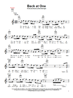 Back At One von Brian McKnight (Download) 