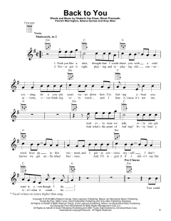 Back To You von Selena Gomez (Download) 