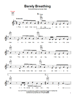 Barely Breathing von Duncan Sheik (Download) 