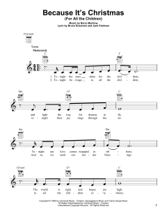 Because It's Christmas von Barry Manilow (Download) 