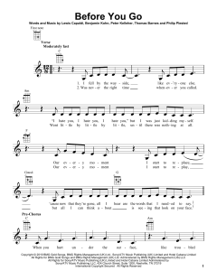 Before You Go von Lewis Capaldi (Download) 