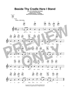 Beside Thy Cradle Here I Stand von Paul Gerhardt (Download) 