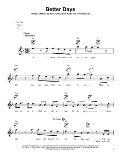 Better Days von OneRepublic (Download) 