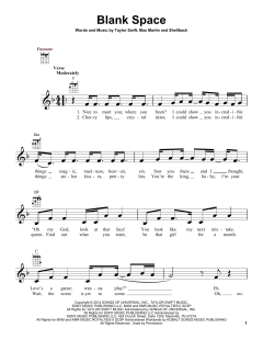 Blank Space von Taylor Swift (Download) 