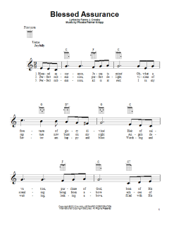 Blessed Assurance von Fanny J. Crosby (Download) 