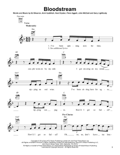 Bloodstream von Ed Sheeran (Download) 