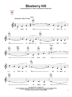 Blueberry Hill von Fats Domino (Download) 