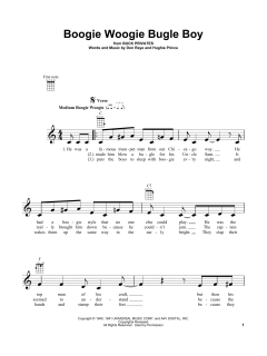 Boogie Woogie Bugle Boy von Don Raye (Download) 