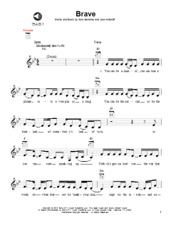 Brave von Sara Bareilles (Download) 